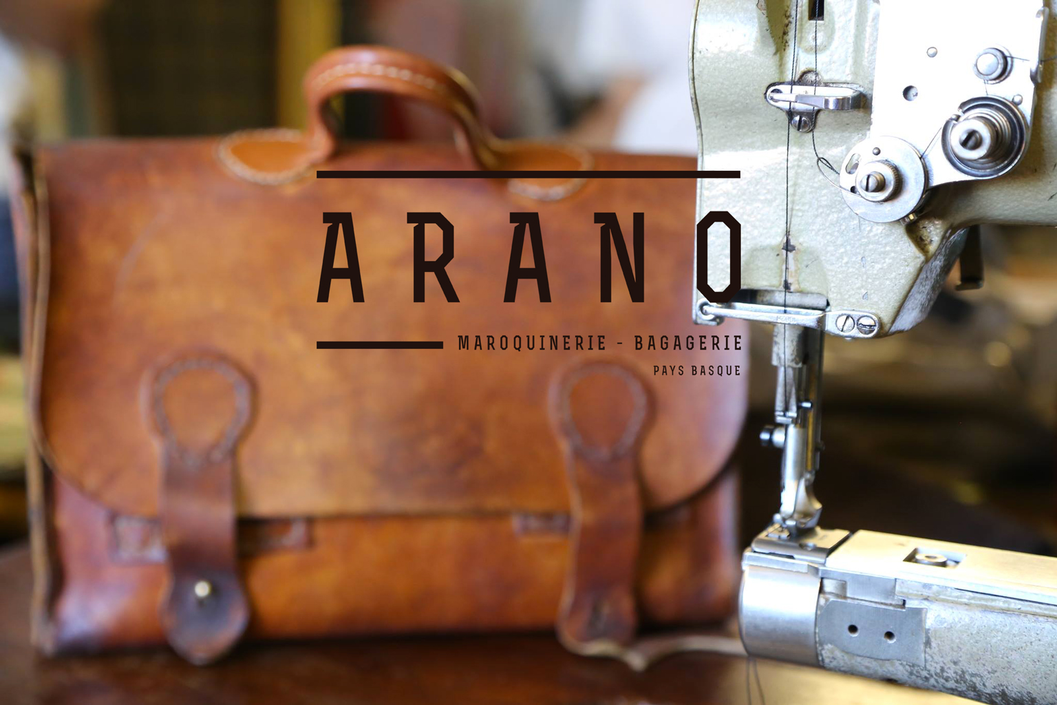 Travail main de haute qualité, Maroquinerie artisanale Arano, proche de Biarritz